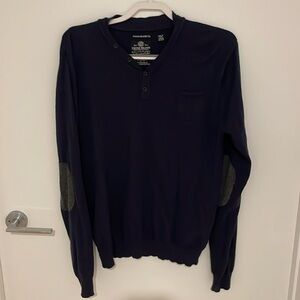 Fresh brand elbow patch sweater